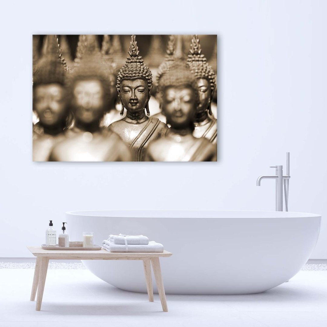 Emaga Obraz na płótnie, Budda w tłumie - 60x40